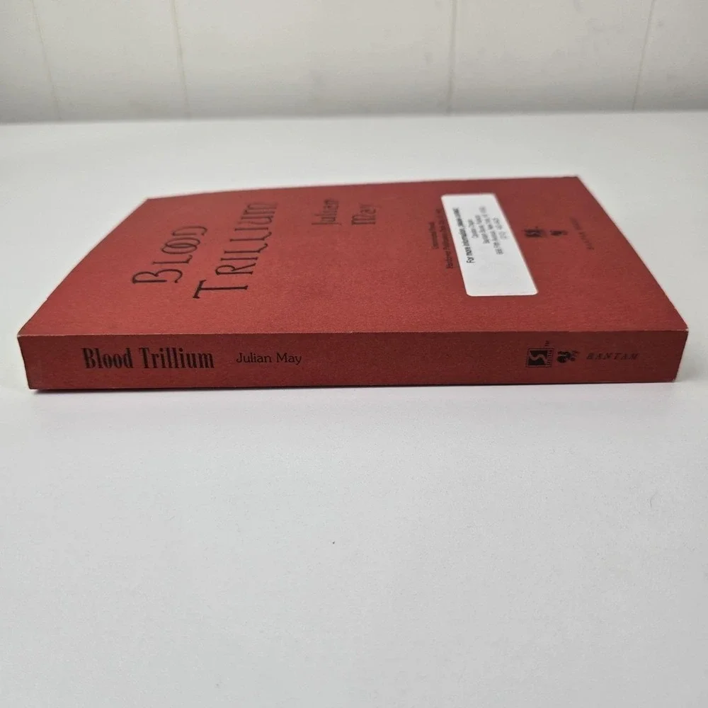 Julian May Blood Trillium Uncorrected‎ Proof, 1992, SIGNED Bantam Books